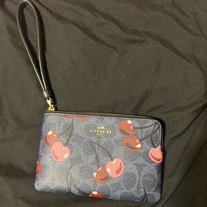 Coach Cherry Wristlet